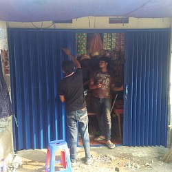 Jasa pasang folding gate jakarta selatan 081295335339