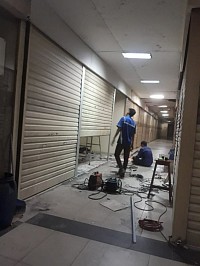Service rolling door one sheet cibubur